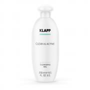 Очищающий гель Klapp  Clean & Active Cleansing Gel, 250 мл