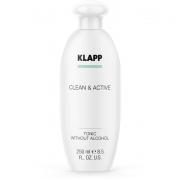 Тоник без спирта Clean & Active Klapp, 250 мл